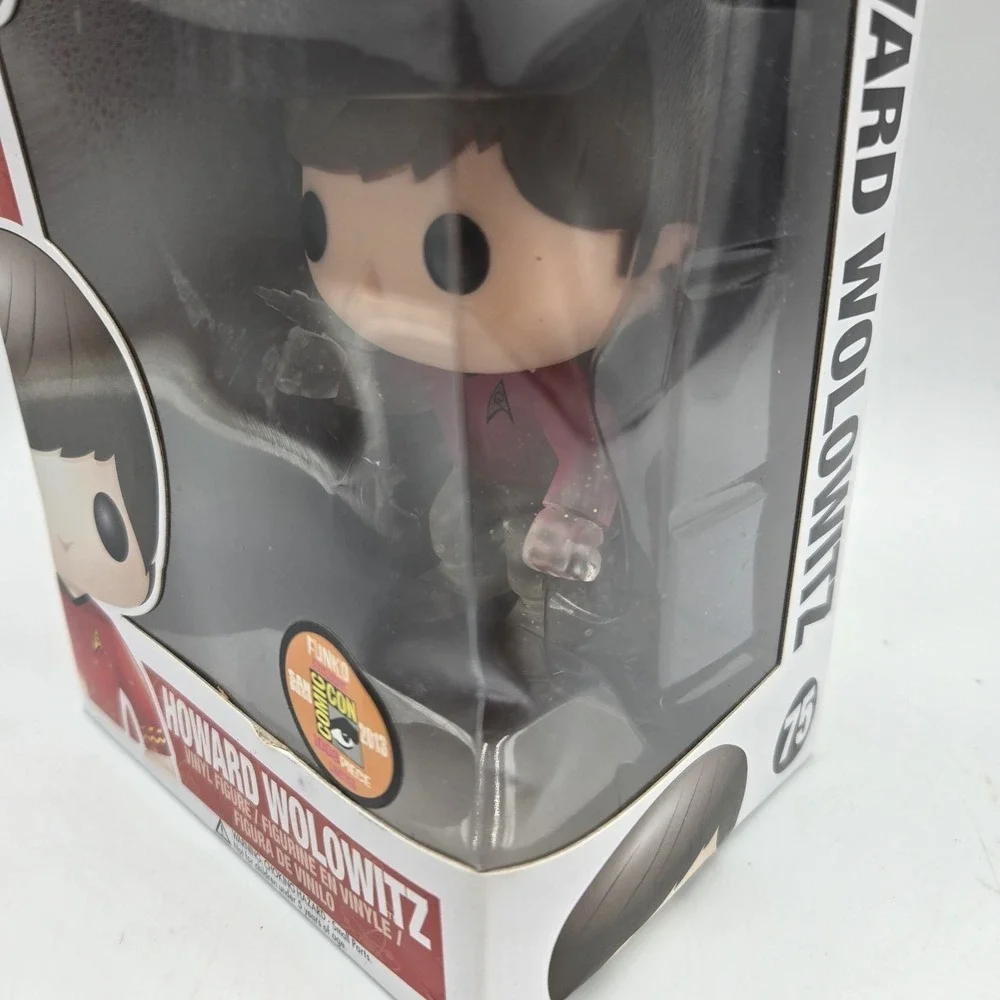 Howard Wolowitz Star Trek 2013 LE SDCC - Big Bang Theory - Vaulted Funko Pop 75